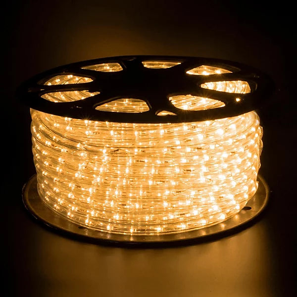 Warm White Flexible Rope Led Strip light Water Proof and multiple sizes to choose for indoor and outdoor use long life bulbs rope lights