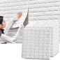 1 Piece 3D Brick Stone Wall Sticker Self-Adhesive Foam Wallpaper Panels Room Decal 77x70cm