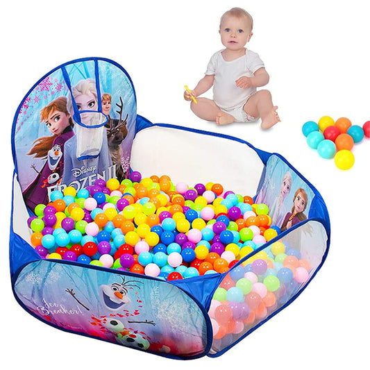 Pack of 10 / 30 / 50 / 100 pcs - Soft Tent Balls Set for Kids and Boys Toys Plastic Ball Multicolor